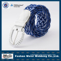 foshan weisi exclusive design custom braided belt for women